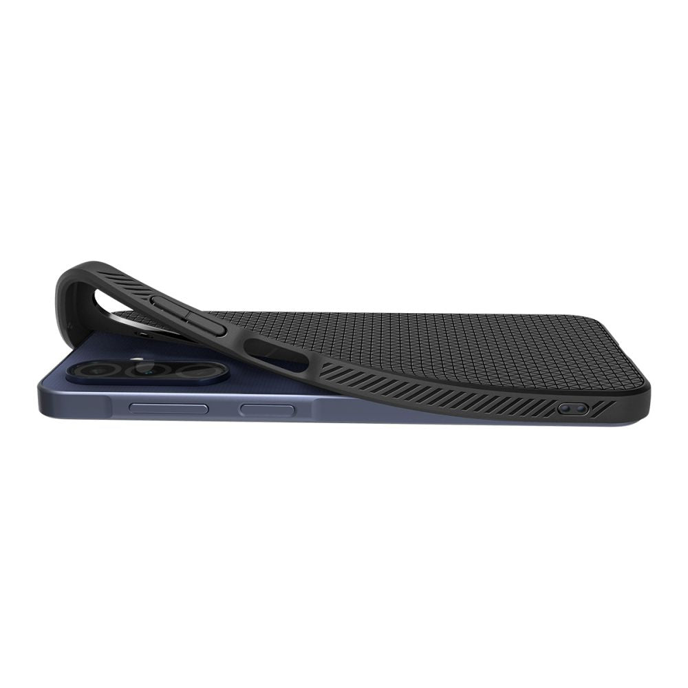 Spigen Liquid Air dėklas Galaxy A26 5G – juodas -- Samsung Galaxy A26 5G