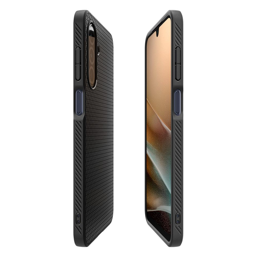 Spigen Liquid Air dėklas Galaxy A26 5G – juodas -- Samsung Galaxy A26 5G