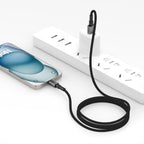 Tech-Protect Ultraboost DNA USB-A / Lightning laidas 12W/2.4A 25 cm - pilkas -- Cell phone cables