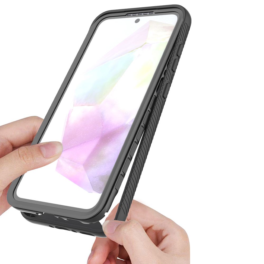 Tech-Protect Defense dėklas Samsung Galaxy A36/A56 5G – juodas -- Samsung Galaxy A36 5G