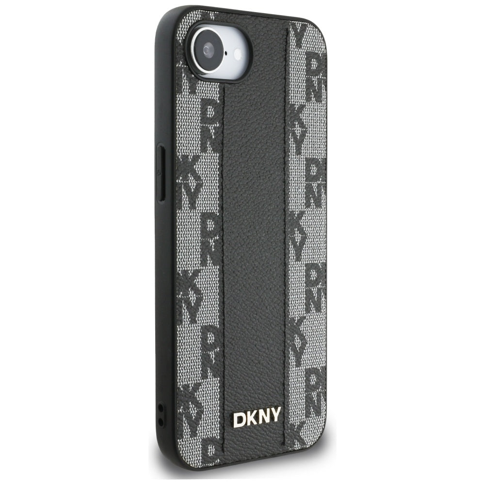 DKNY MagSafe dėklas iPhone 16e – juodas