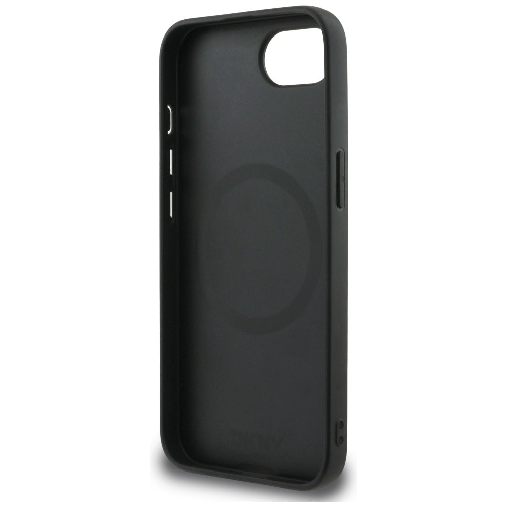 DKNY MagSafe dėklas iPhone 16e – juodas