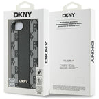 DKNY MagSafe dėklas iPhone 16e – juodas