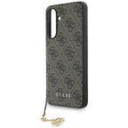 Guess 4G Charms Collection dėklas Samsung Galaxy A56 - Rudas -- Samsung Galaxy A56