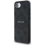 Guess MagSafe dėklas iPhone 16e – juodas