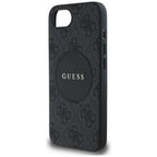 Guess MagSafe dėklas iPhone 16e – juodas
