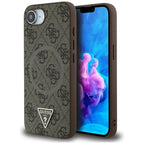 Guess 4G MagSafe dėklas iPhone 16e – rudas -- iPhone 16e