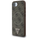 Guess 4G MagSafe dėklas iPhone 16e – rudas -- iPhone 16e