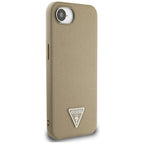 Guess MagSafe dėklas iPhone 16e – rudas