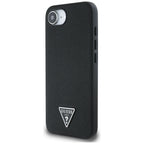 Guess MagSafe dėklas iPhone 16e – juodas