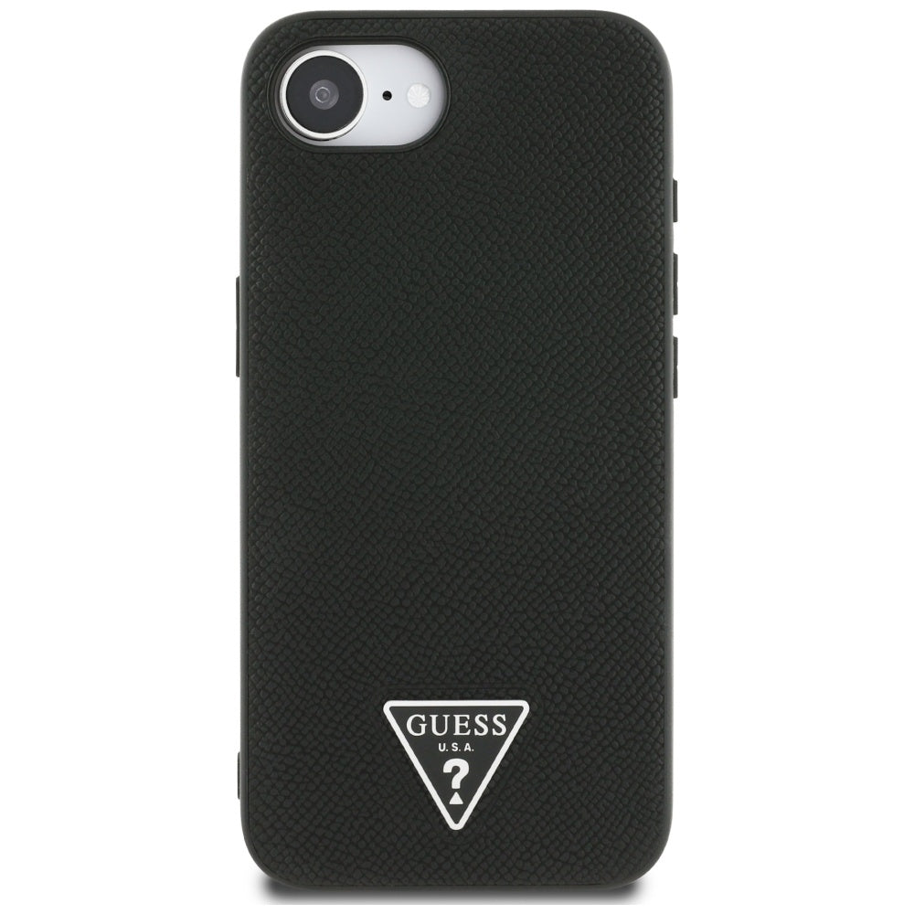 Guess MagSafe dėklas iPhone 16e – juodas