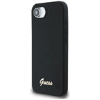 Guess MagSafe dėklas iPhone 16e – juodas