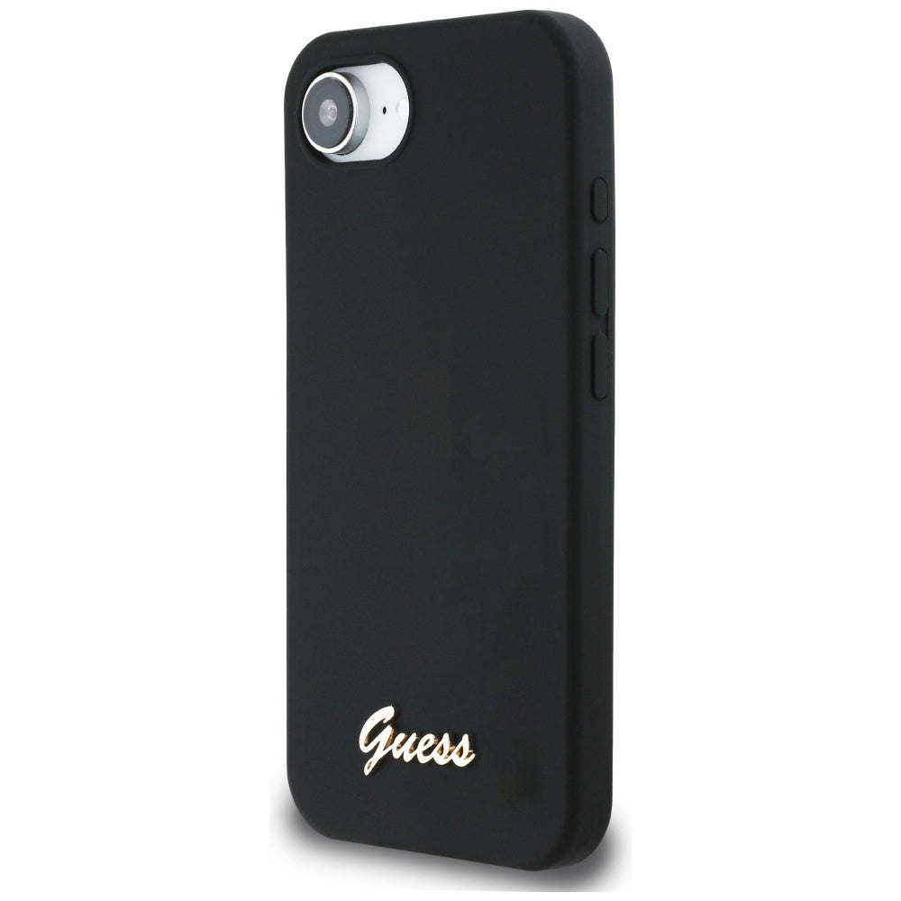 Guess MagSafe dėklas iPhone 16e – juodas
