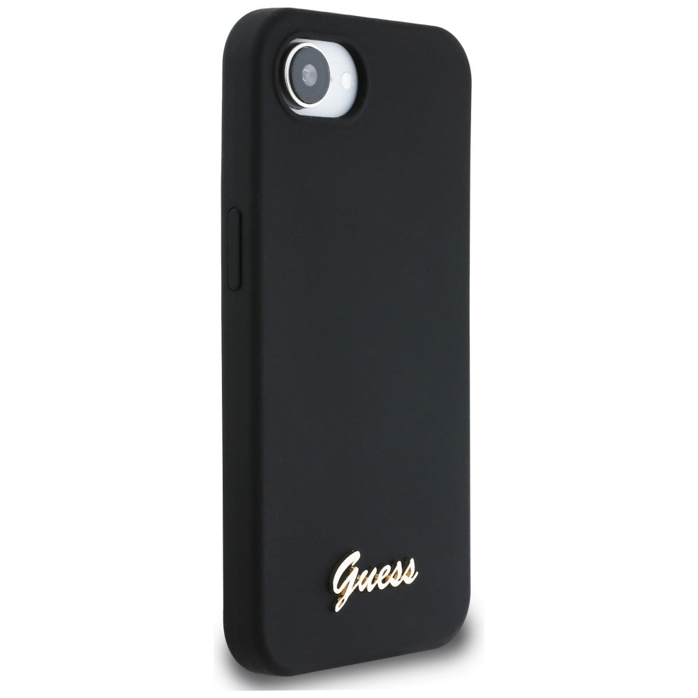 Guess MagSafe dėklas iPhone 16e – juodas