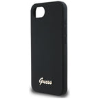 Guess MagSafe dėklas iPhone 16e – juodas