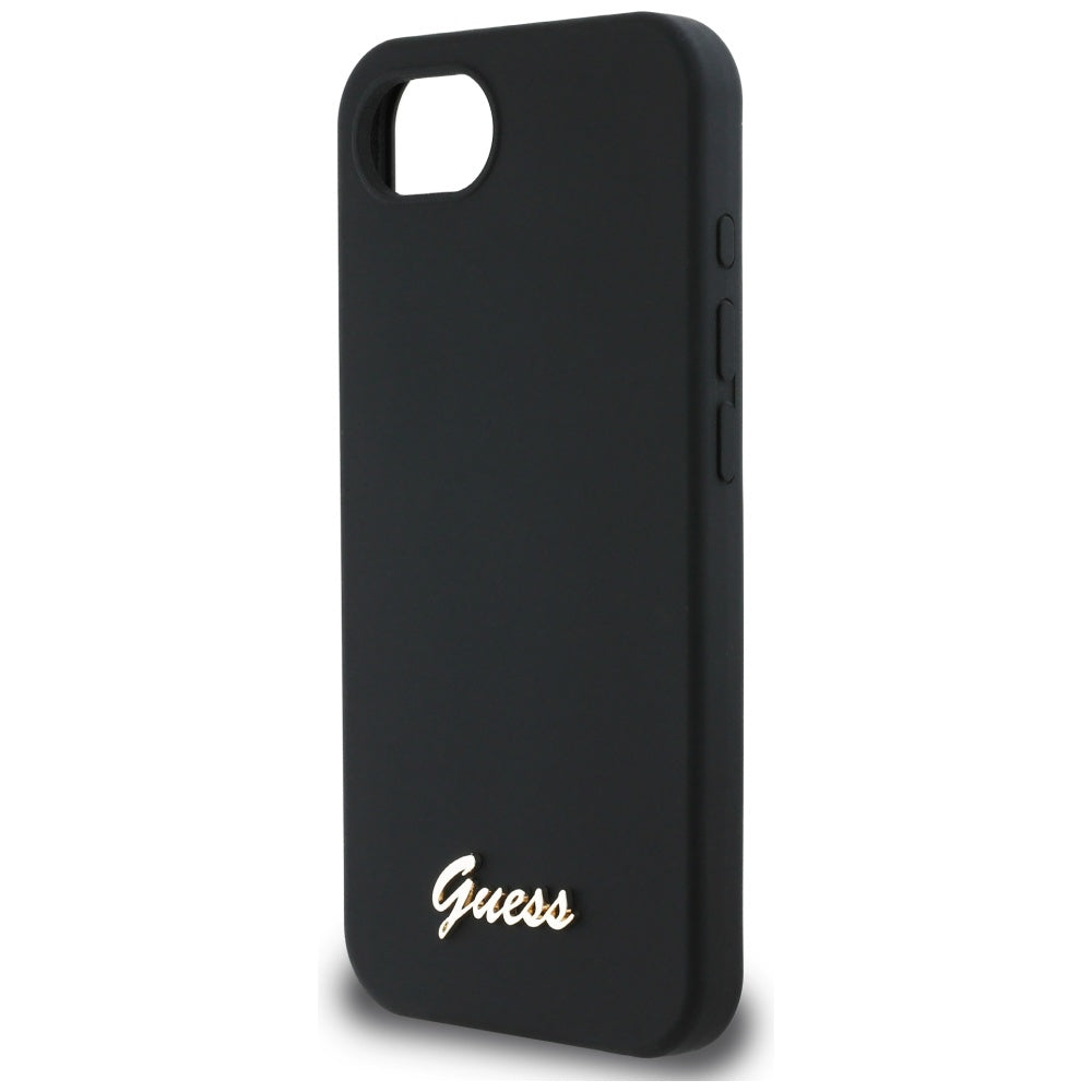 Guess MagSafe dėklas iPhone 16e – juodas