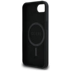Guess MagSafe dėklas iPhone 16e – juodas