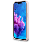 Karl Lagerfeld silikoninis MagSafe dėklas iPhone 16e – rožinis -- iPhone 16e