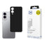 3mk silikoninis dėklas, skirtas Samsung Galaxy S25 Edge – juodas