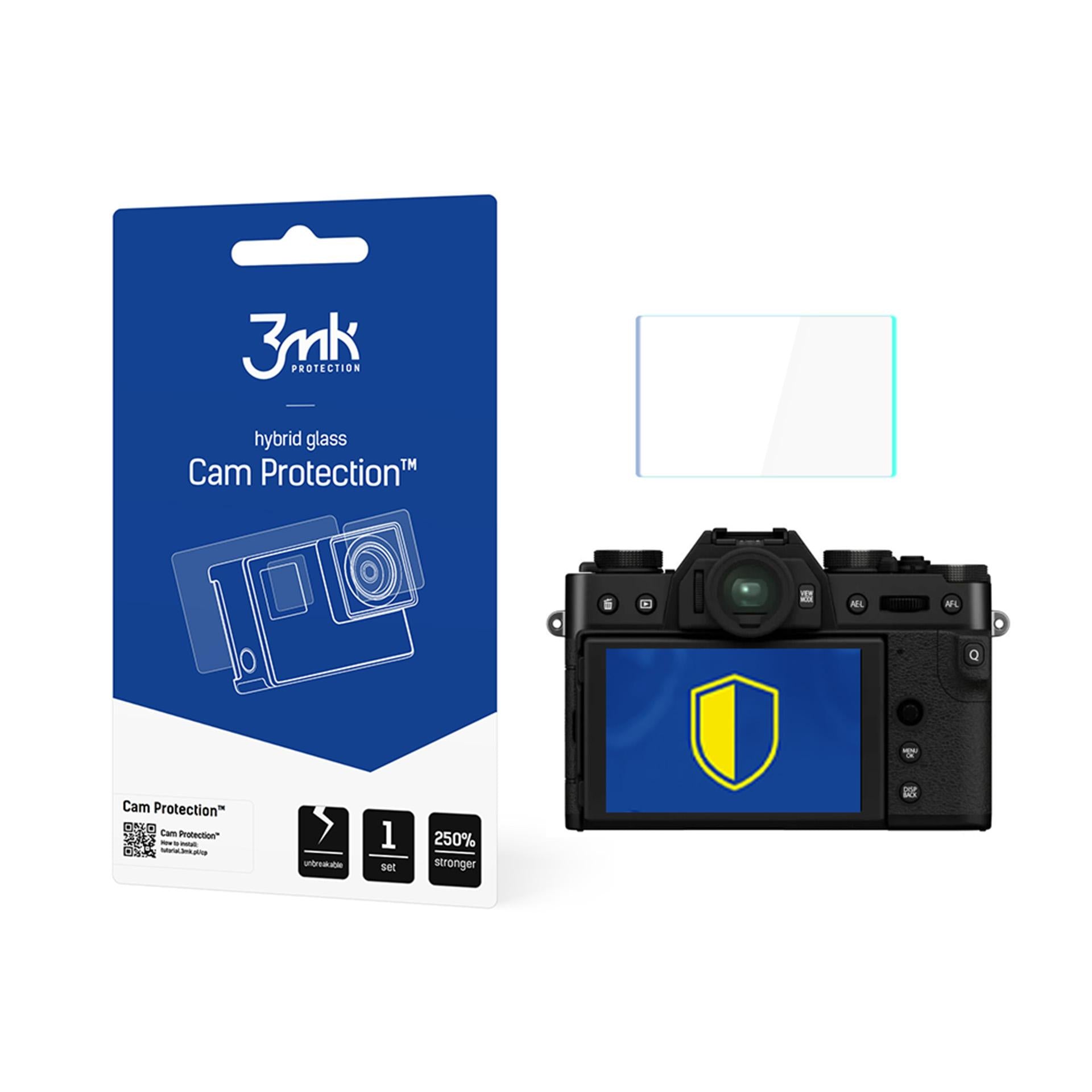 3mk kameros apsauginis stiklas ant FujiFilm X-T30 II -- Cell phone tempered glass