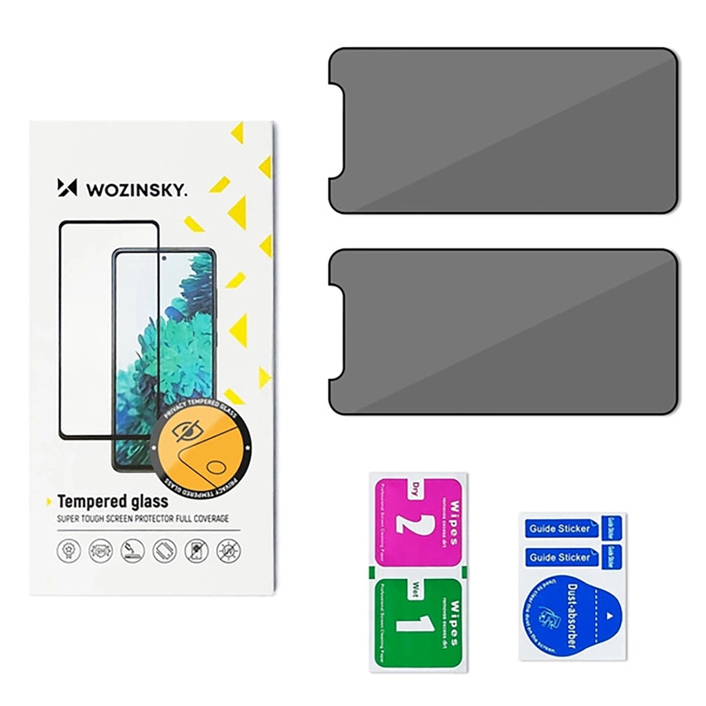 Wozinsky Privacy Glass privatumo stiklas Redmi 14C 5G (2 vnt.) -- Xiaomi Redmi 14C