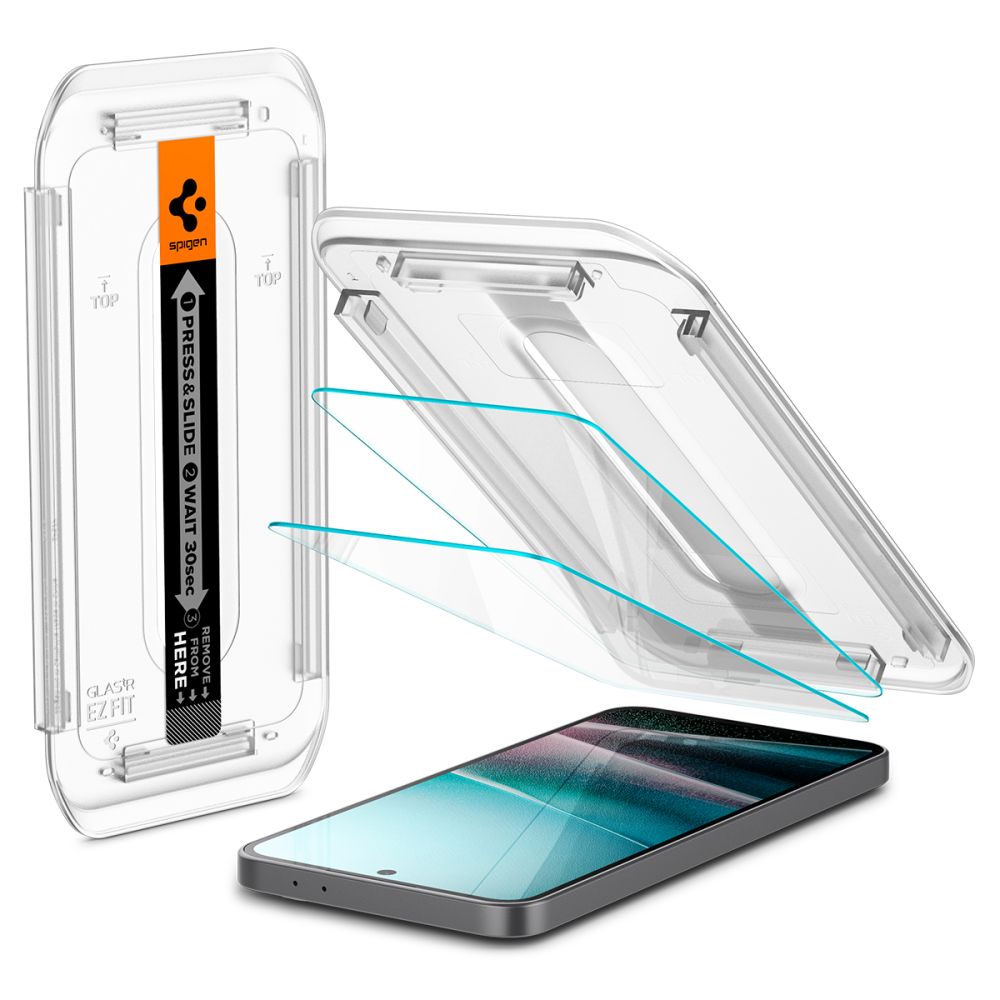 Spigen Glas.TR EZ Fit stiklas Galaxy A36 5G (2 vnt.)
