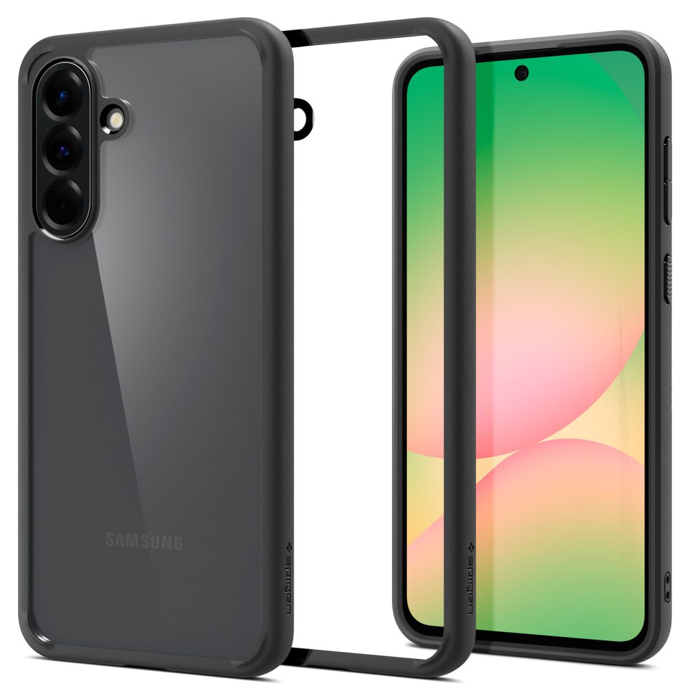 Spigen Ultra hibridinis dėklas, skirtas Samsung Galaxy A56 5G – matinė juoda
