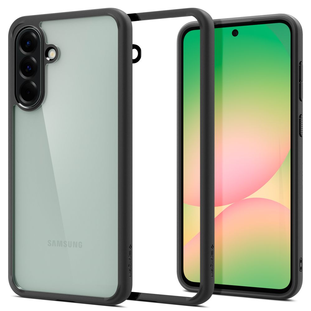 Spigen Ultra hibridinis dėklas, skirtas Samsung Galaxy A56 5G – matinė juoda