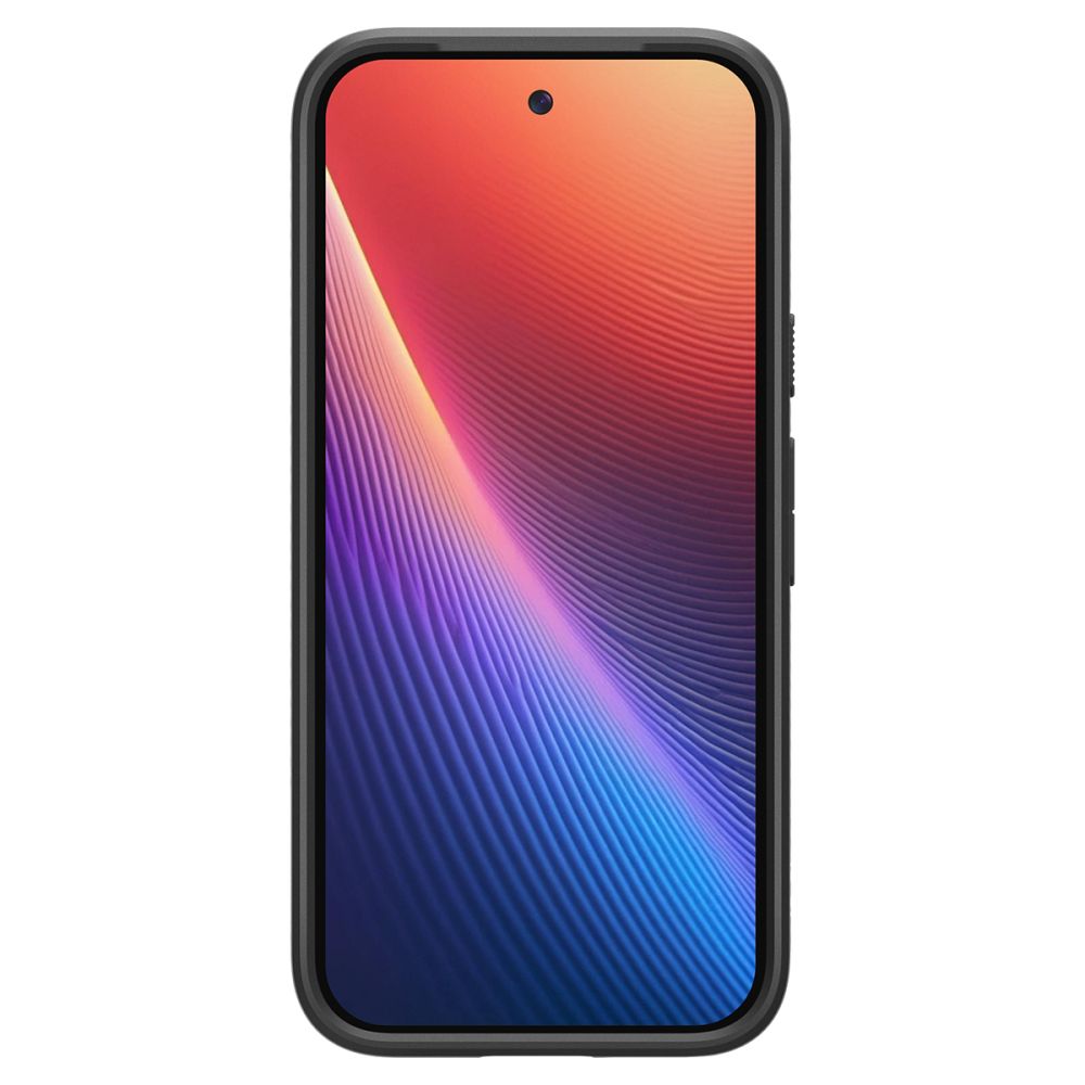 Spigen Liquid Air dėklas Google Pixel 9A – matinis juodas