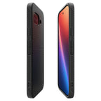 Spigen Liquid Air dėklas Google Pixel 9A – matinis juodas