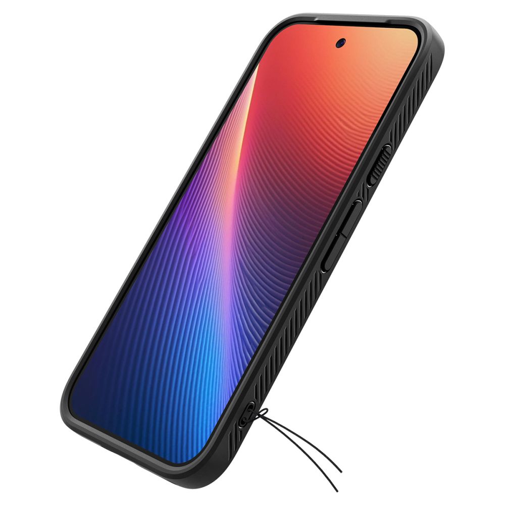 Spigen Liquid Air dėklas Google Pixel 9A – matinis juodas