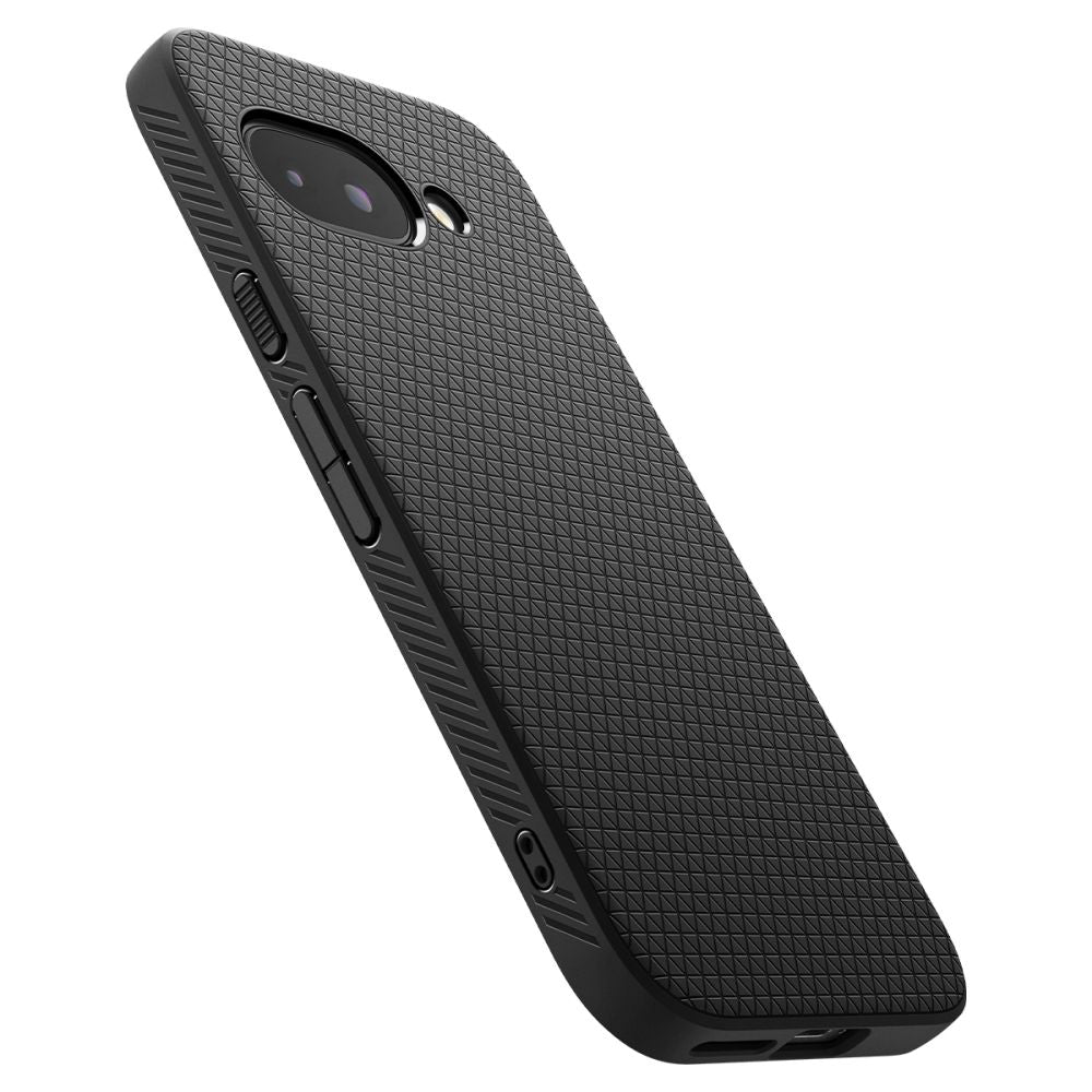 Spigen Liquid Air dėklas Google Pixel 9A – matinis juodas