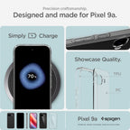 Spigen Ultra Hybrid dėklas Google Pixel 9A – skaidrus -- Google Pixel 9a