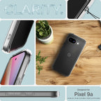 Spigen Ultra Hybrid dėklas Google Pixel 9A – skaidrus -- Google Pixel 9a