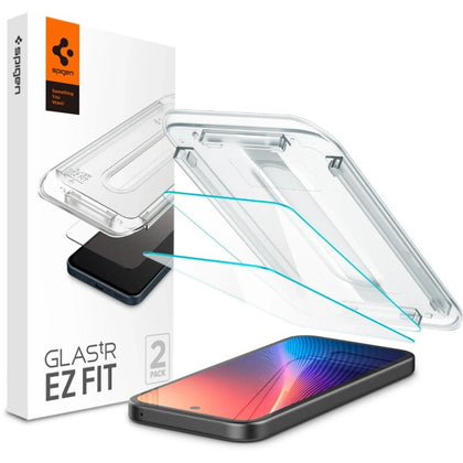 Spigen Glas.TR EZ Fit stiklas Google Pixel 9A (2 vnt.)