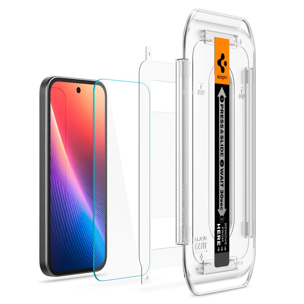 Spigen Glas.TR EZ Fit stiklas Google Pixel 9A (2 vnt.)