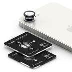 Ringke kameros rėmelio apsauga iPhone 16e – juoda, 2 vnt. -- iPhone 16e