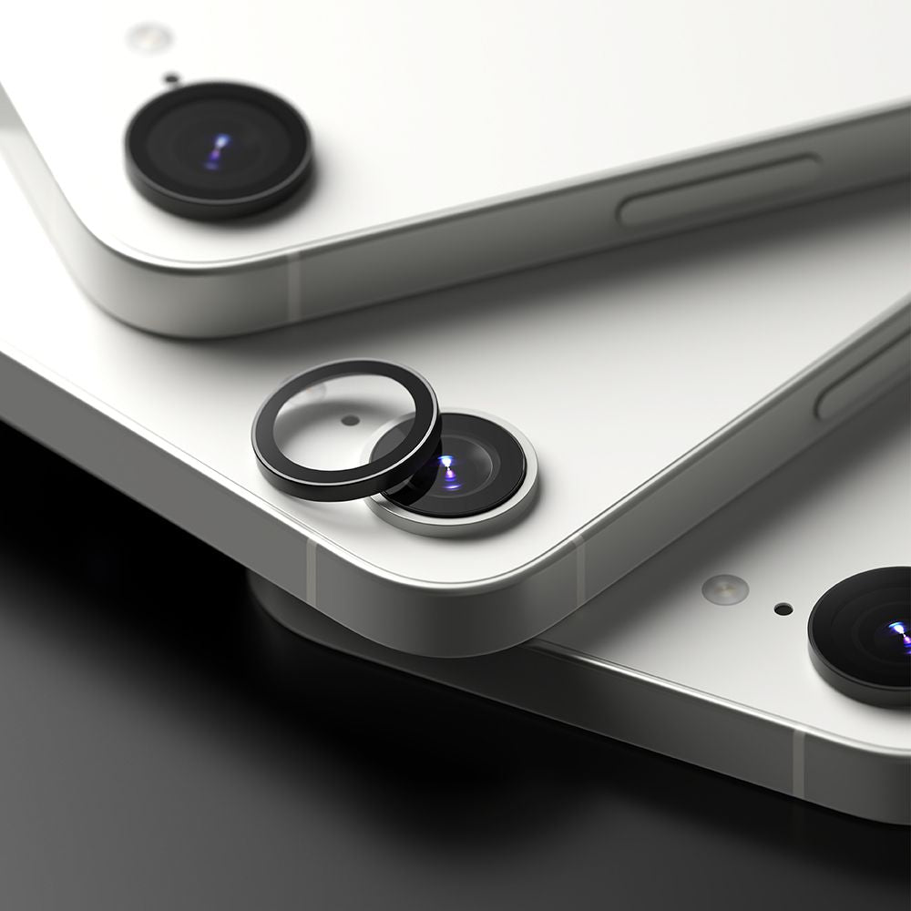 Ringke kameros rėmelio apsauga iPhone 16e – juoda, 2 vnt. -- iPhone 16e
