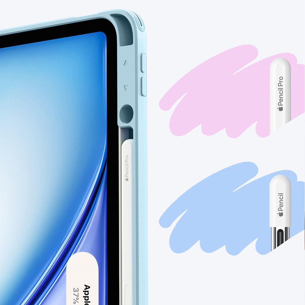 ESR Apverčiamas hibridinis dėklas, skirtas iPad Air 13" (2024/2025/2026) – mėlynas