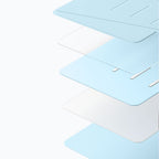 ESR Apverčiamas hibridinis dėklas, skirtas iPad Air 13" (2024/2025/2026) – mėlynas