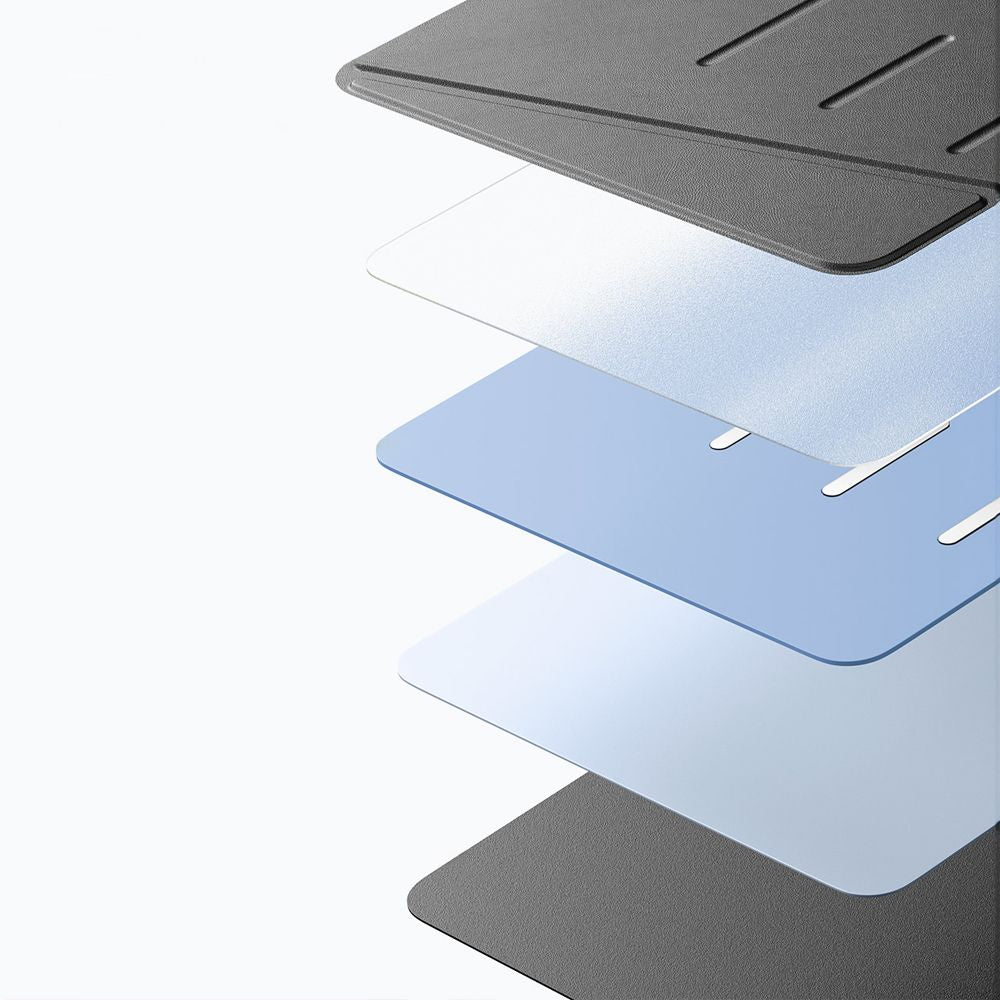 ESR Apverčiamas hibridinis dėklas, skirtas iPad 10.9" 2022 (10th gen.) / 11" 2025 (11th gen.) – juodas