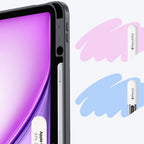 ESR Apverčiamas hibridinis dėklas, skirtas iPad Air 13" (2024/2025/2026) – juodas -- iPad Air 13