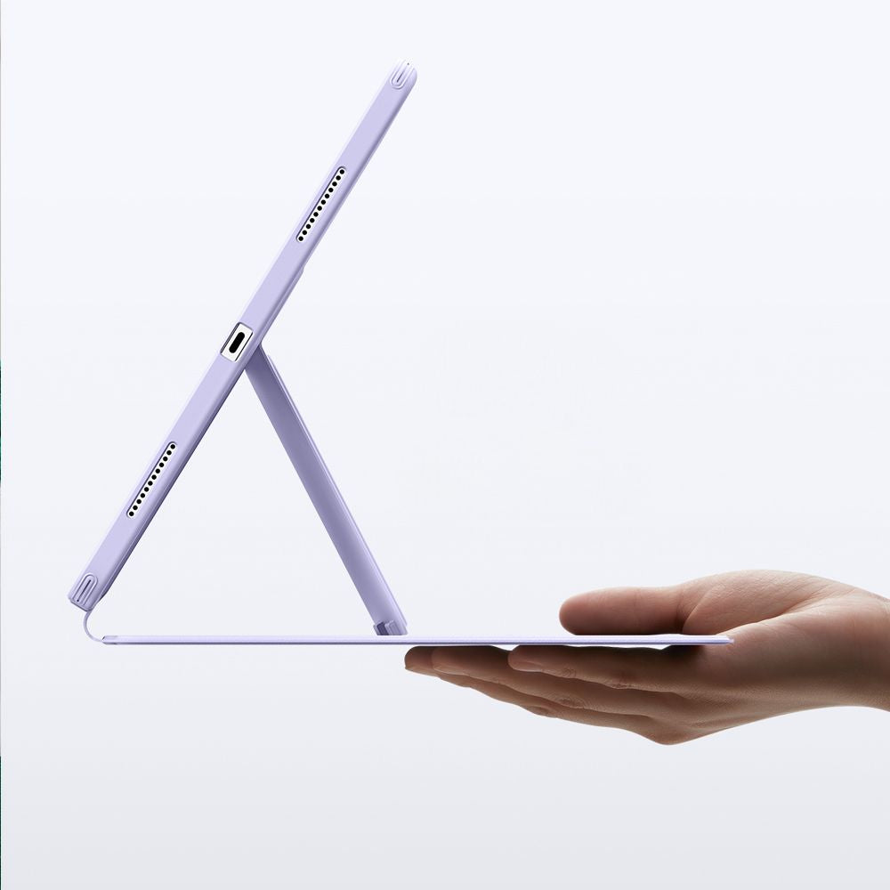 ESR Apverčiamas hibridinis dėklas, skirtas iPad Air 13" (2024/2025/2026) – violetinė -- iPad Air 13