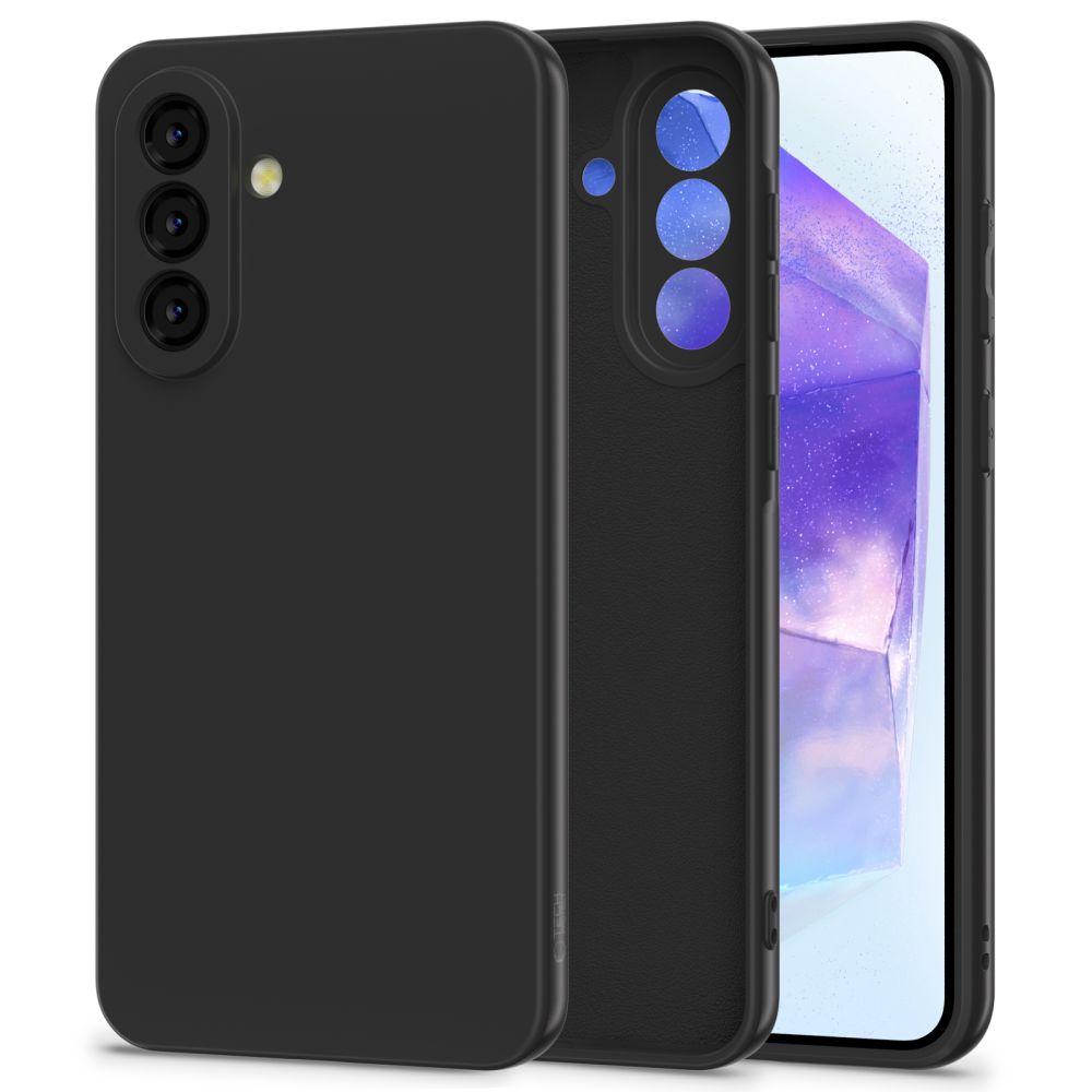 Tech-Protect Icon dėklas Samsung Galaxy A56 5G – juodas -- Samsung Galaxy A56 5G