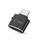 Tech-Protect UltraBoost microSD kortelių skaitytuvo adapteris su USB-C – juodas -- USB Adapters