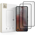 Tech-Protect Glass Fit+ stiklas Nothing Phone 3A/3A Pro – juodas (2 vnt.) -- Nothing Phone 3A / Nothing Phone 3A Pro