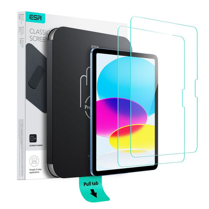 ESR UltraFit grūdintas stiklas iPad 10.9"/11" (2 vnt.) -- iPad 10.9"
