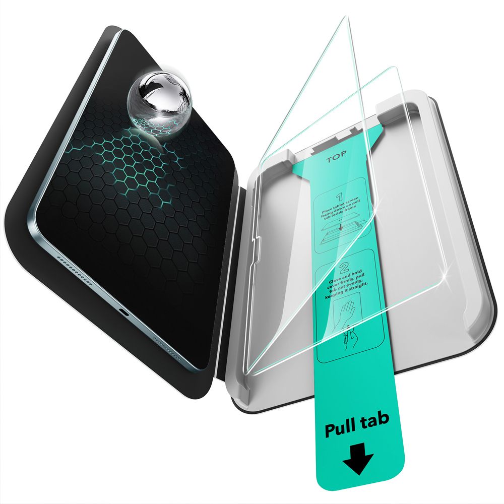 ESR UltraFit grūdintas stiklas iPad Air 13" – 2 vnt. -- Cell phone tempered glass