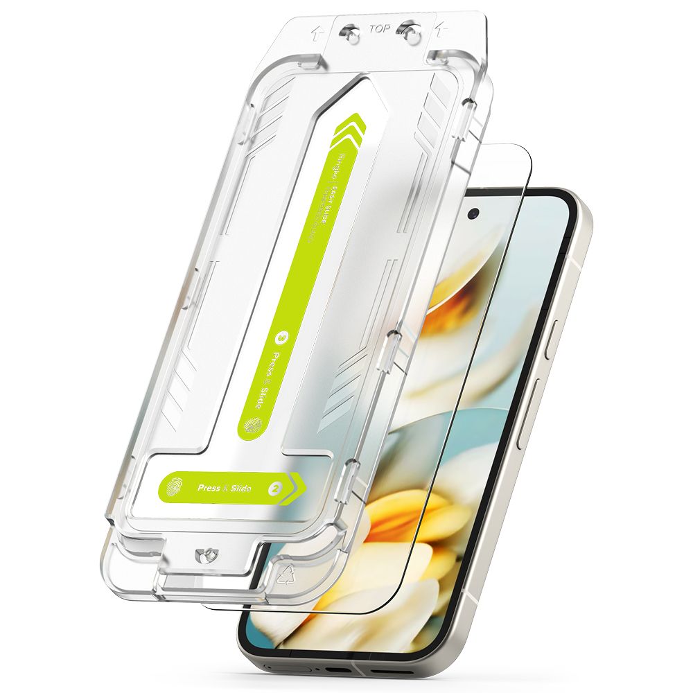 Ringke Easy Slide grūdintas stiklas Pixel 9A (2 vnt.) -- Cell phone tempered glass