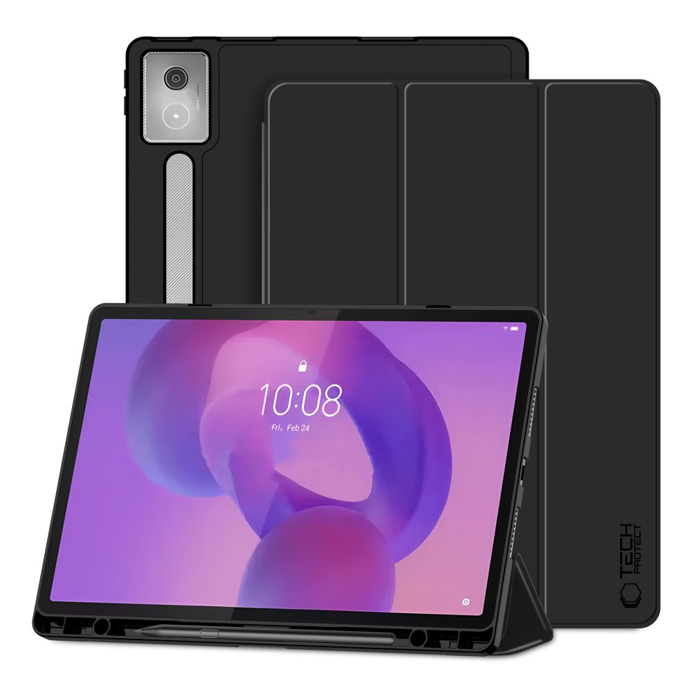 Tech-Protect SC rašiklio dėklas, skirtas Lenovo Idea Tab Pro / Pro MT 12.7 TB-373 - juodas